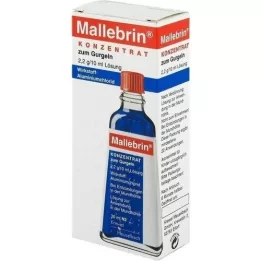 MALLEBRIN Koncentrátum a Garglinghoz, 30 ml