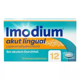 IMODIUM akut nyelvi szájban diszpergálódó tabletta, 12 db