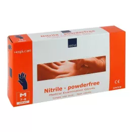 NITRIL Kesztyű gyorsító mentes púdermentes közeg, 100 db