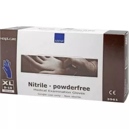 NITRIL Púdermentes kesztyű x-nagy, 100 db