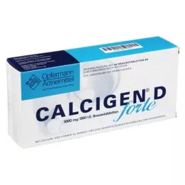 CALCIGEN D forte 1000 mg/880 I.E. pezsgőtabletta, 40 db