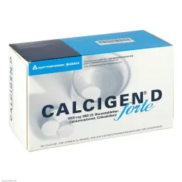 CALCIGEN D forte 1000 mg/880 I.E. pezsgőtabletta, 100 db