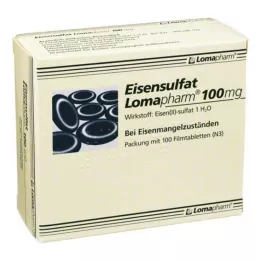 EISENSULFAT Lomapharm 100 mg filmtabletta, 100 db