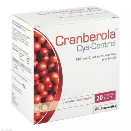CRANBEROLA Cys kontrollpor, 20X5 g