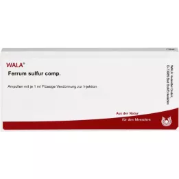 FERRUM SULFUR komp. ampullák, 10X1 ml