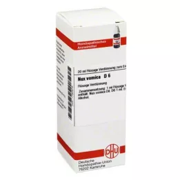 NUX VOMICA D 6 Hígítás, 20 ml