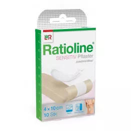 RATIOLINE érzékeny sebkötöző 4 cmx1 m, 1 db