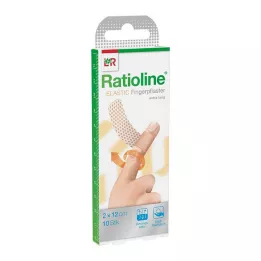 RATIOLINE rugalmas ujjkötés 2x12 cm, 10 db
