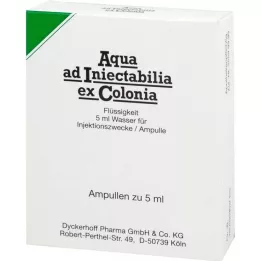 AQUA AD iniectabilia ex Colonia ampullák, 10X5 ml