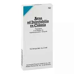 AQUA AD iniectabilia ex Colonia ampullák, 10X2 ml