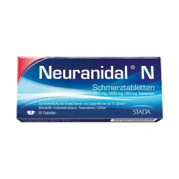 NEURANIDAL N Tabletta, 20 db