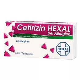 CETIRIZIN HEXAL Allergia filmtabletta, 7 db