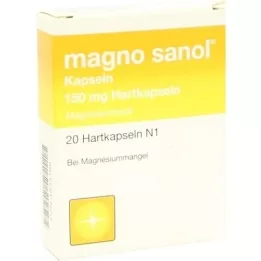 MAGNO SANOL Capsules, 20 db