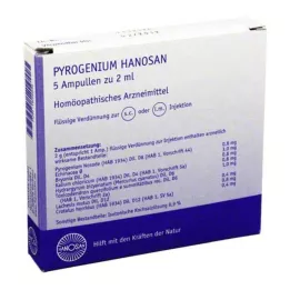 PYROGENIUM HANOSAN injekciós oldat, 5x2 ml