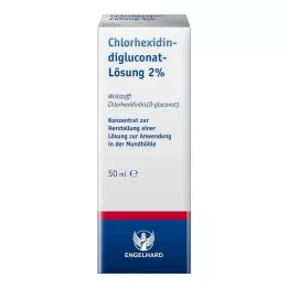 CHLORHEXIDINDIGLUCONAT 2%-os koncentrátum oldat, 50 ml