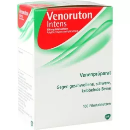 VENORUTON szándékos film -bevonatú tabletták, 100 db