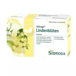 SIDROGA Hársfavirág teafilter tasakok, 20X1,8 g