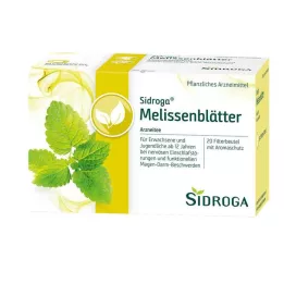 SIDROGA Citromfűlevél teafilter tasakok, 20X1,5 g