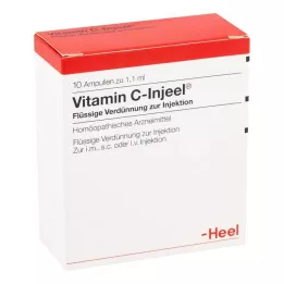 VITAMIN C INJEEL Ampoules, 10 db