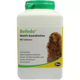 BEFEDO Minvit rágó tabletták F.Hunde, 180 db
