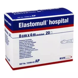 ELASTOMULL Kórház 8 CMX4 M Elast.Fixierb.Weiß, 20 db