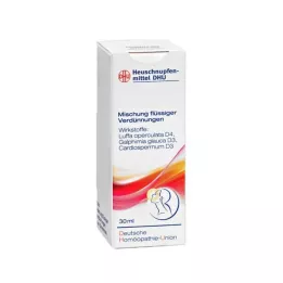 HEUSCHNUPFENMITTEL DHU Keverék, 30 ml