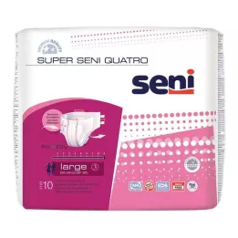 SUPER SENI Quatro inkontinencia nadrág 3 L-es, 10 db