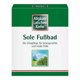 ALLGÄUER LATSCHENK. Talp lábfürdő, 10X10 g