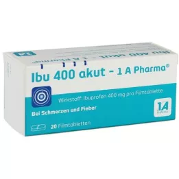 IBU 400 AKUT-1A PHARMA Film-bevonatú tabletta, 20 db