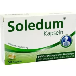SOLEDUM 100 mg gyomor -rezisztens kapszulák, 50 db