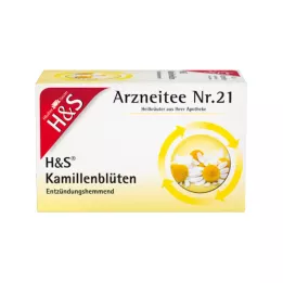 H&amp;S Kamillás teafilter tasakok, 20X1,5 g