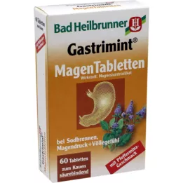 BAD HEILBRUNNER GASTRIMINT gyomortabletták, 60 db