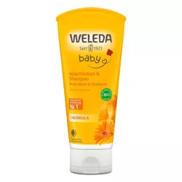 WELEDA Calendula Waschlotion &amp; sampon, 200 ml