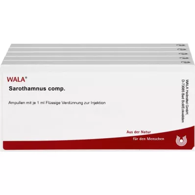 SAROTHAMNUS comp.ampull, 50x1 ml SAROTHAMNUS comp.ampull, 50x1 ml
