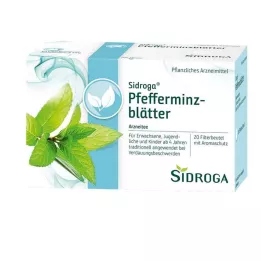 SIDROGA Borsmentalevél teafilter tasakok, 20X1,5 g
