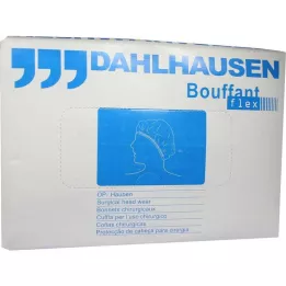 OP-HAUBE Bouffant Flex zöld, 100 db