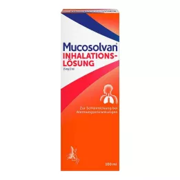 MUCOSOLVAN Inhalációs oldat 15 mg oldat porlasztóhoz, 100 ml