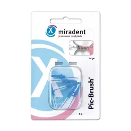 MIRADENT Interd.Pic-Brush cserekefe nagy kék, 6 db