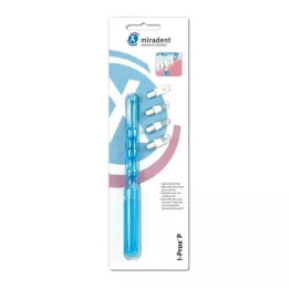 MIRADENT Hegyes kefekészlet I-Prox P tra.blue 1H.4B., 1 db