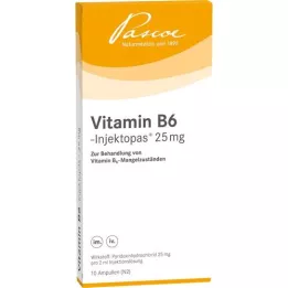 VITAMIN B6-INJEKTOPAS 25 mg injekciós oldat, 10x2 ml