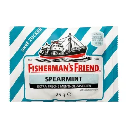 Fishermans Friend Spearmint cukormentes pasztilla, 25 g