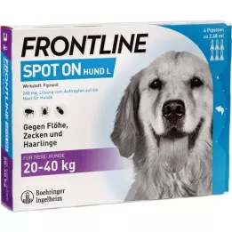 Frontline Helyszín kutyán L 268 mg, 6 db