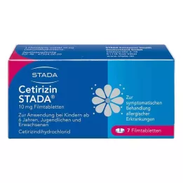 CETIRIZIN STADA 10 mg-os filmtabletta, 7 db