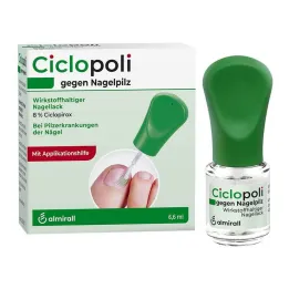 CICLOPOLI körömgomba ellen alkalmazási segédanyaggal, 6,6 ml
