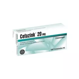 CEFAZINK 20 mg-os filmtabletta, 100 db
