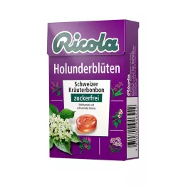 RICOLA o.Z.Box Bodzavirág Bonbons, 50 g