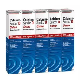 CALCIUM SANDOZ D Osteo pezsgőtabletta, 100 db
