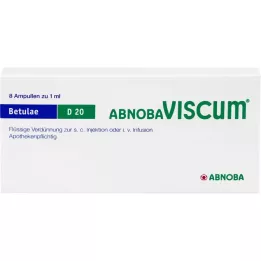 ABNOBAVISCUM Betulae D 20 ampulla, 8 db