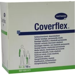 Coverflex tömlőszövetség Méret 2 5 cmx10 m Grön, 1 db