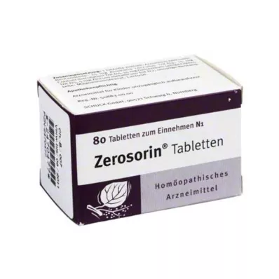 Zerosorin tabletta, 80 db